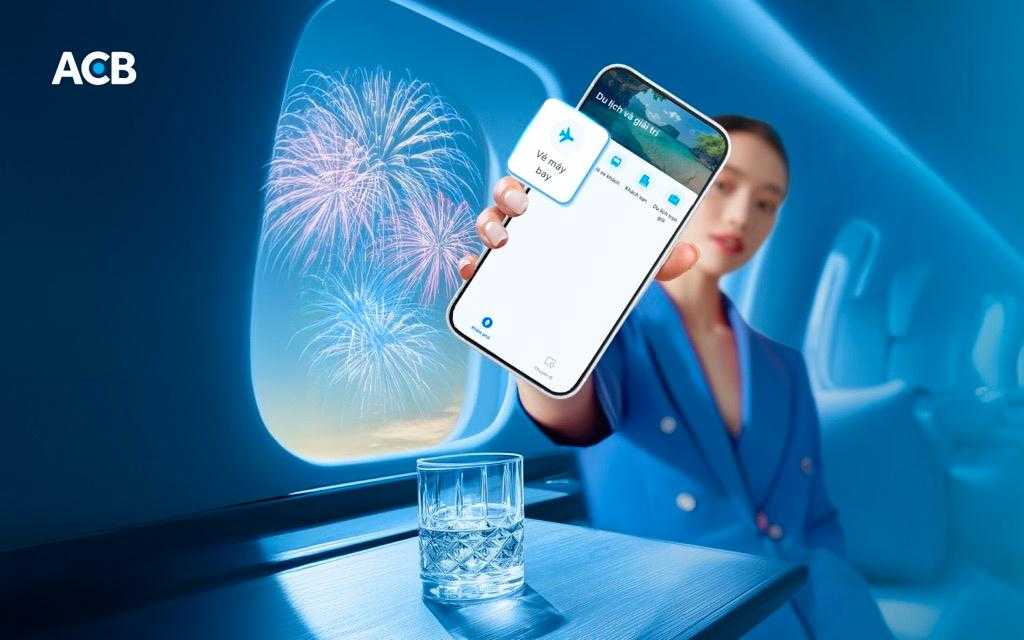 Giảm đến 15% giá vé máy bay Vietnam Airlines khi đặt vé trên ACB ONE vào ngày thứ 5 hàng tuần